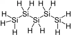 Image illustrative de l’article Pentasilane