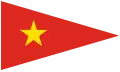 Variante du premier drapeau des YPG, utilisée entre 2011 et 2012.