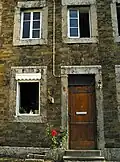 Façade de maison typique.