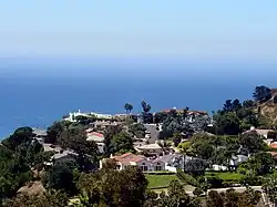 Propriétés adjacentes au campus de Malibu.