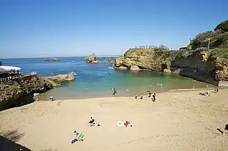 Plage du Port-Vieux (ou Port d'Uhart).