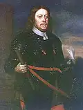 Portrait du comte Pierre de Brahe le jeune qui naquit au château.
