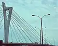 Profil du Pont des Amériques.