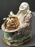 Brûleur d'encens en forme de magot, Chantilly, 1740-1745