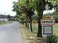 Entrée de Pernant.