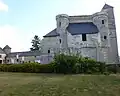 Vue par l'ouest du château actuel
