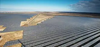 Centrale photovoltaïque de Perovo en 2012.