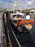 La Persévérance au port du Château à Brest (2024).