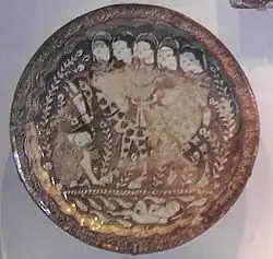 Coupe au palefrenier endormi, 1210, Kachan, Freer Gallery of Art.