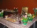 Une table de Haft-Sîn.