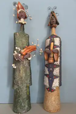 Personnages, 58 cm