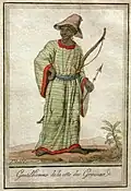 « Gentilhomme de la Côte des Graines », fin XVIIIe siècle.