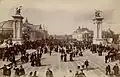 « Perspective de l’avenue Nicolas-II ; vue prise du pont Alexandre-III ».