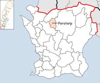 Localisation de Perstorp