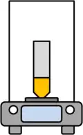 2. Peser 10 g d'échantillon