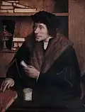 Quentin Metsys, Portrait de Pieter Gillis, vers 1517-1530 [198].