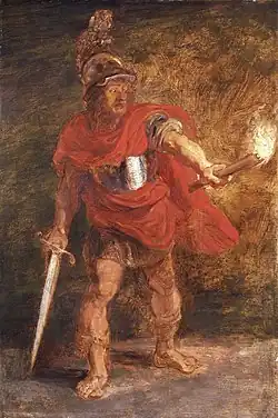 Énée aux Enfers, Pierre Paul Rubens (vers 1600).