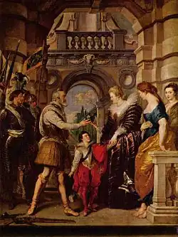 Henri IV transmet la Régence,Pierre Paul Rubens, galerie Médicis