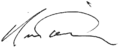 Signature de Peter T. King
