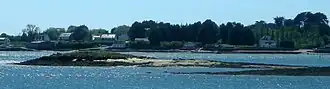 Le Petit Huernic vu depuis Sept Îles