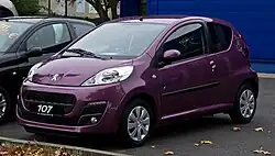 Peugeot 107 phase 3