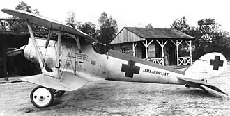 Vue de l'avion.