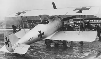 Vue de l'avion.