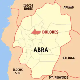 Localisation de Dolores