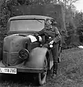 Lieu et date inconnus, camion Phänomen Granit 25&nbsp;(ru) de la Luftwaffe.