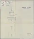 Phare de Mahina - plan 1952