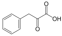 Image illustrative de l’article Acide phénylpyruvique