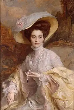 Cécilie de Mecklembourg-Schwerin, princesse royale de Prusse, épouse du Kronprinz allemand, 1908, localisation inconnue.