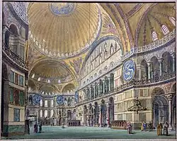 Basilique Sainte-Sophie, aquarelle, 1893 (collection particulière).