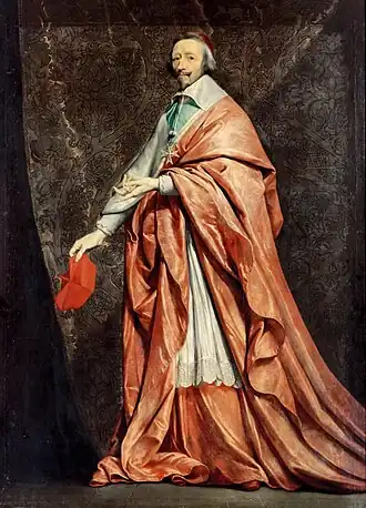 Portrait du cardinal de Richelieu, 1635-1640 – Musée du Louvre, Paris.