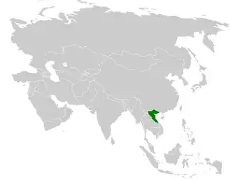 Description de l'image Phylloscopus calciatilis distribution map.png.