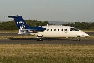 Ancien P-180 Avanti F-HCPE de Pan Européenne Air Service