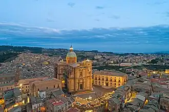 La cathédrale de Piazza Armerina.