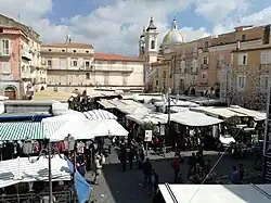 La place du marché.