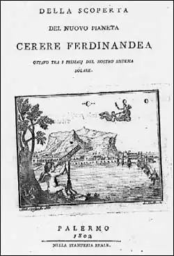 Couverture livre Piazzi 1802