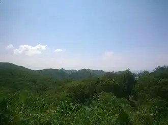 Vue du pic Paradis.