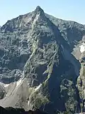 L'arête nord du pic Turbat.