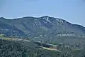 Vue sur le pic de l'Aspre depuis Montoulieu