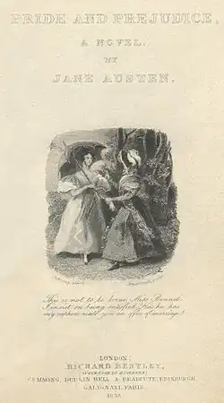 Illustration du frontispice du tome 2 de l'édition de 1833