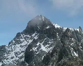 Vue du pic Bolívar.