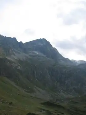Le Grand Quayrat, depuis le refuge d'Espingo.