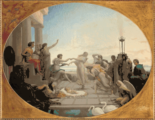 La Naissance de Pindare, 1848, Paris, musée d'Orsay.