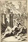Pictura loquens; sive Heroicarum tabularum Hadriani Schoonebeeck enarratio et explicatio (1695)