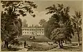 Gravure de Aldenham Park, 1830.