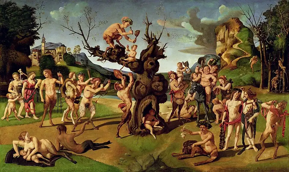 La Découverte du miel, vers 1499. Worcester Art Museum.