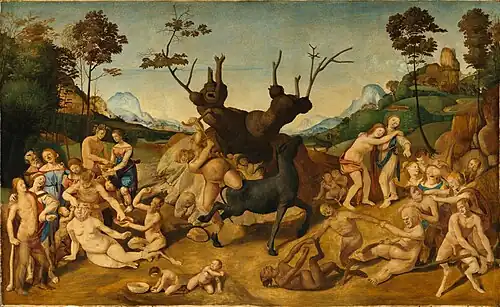 Les Mésaventures de Silène, 1500. Fogg Art Museum.